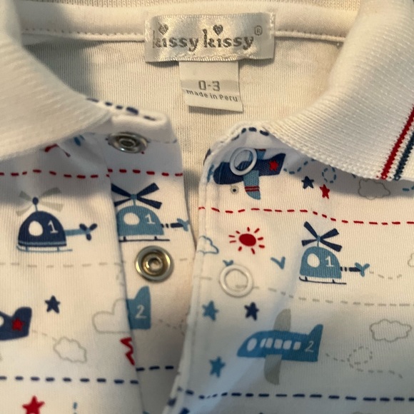 Adorable Kissy Kissy onesie from Nordstrom- 0-3months- never worn - Picture 3 of 6